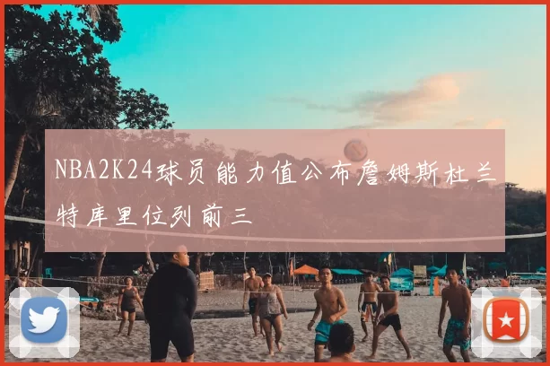 NBA2K24球员能力值公布詹姆斯杜兰特库里位列前三