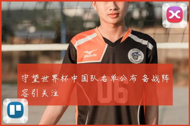 守望世界杯中国队名单公布 备战阵容引关注