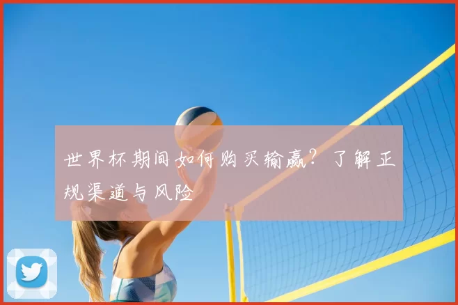 世界杯期间如何购买输赢?了解正规渠道与风险